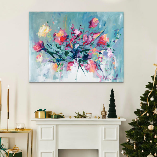 Blossoming Strength: 40x48
