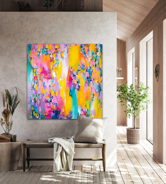 Shine Like Stars - Original Painting – Amira Rahim Fine Art