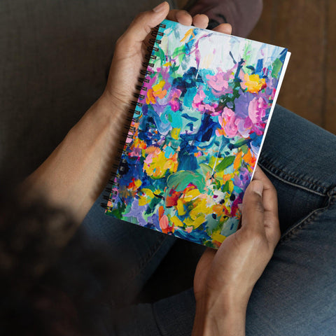 Spiral Art Print Notebook: Combine Style and Functionality