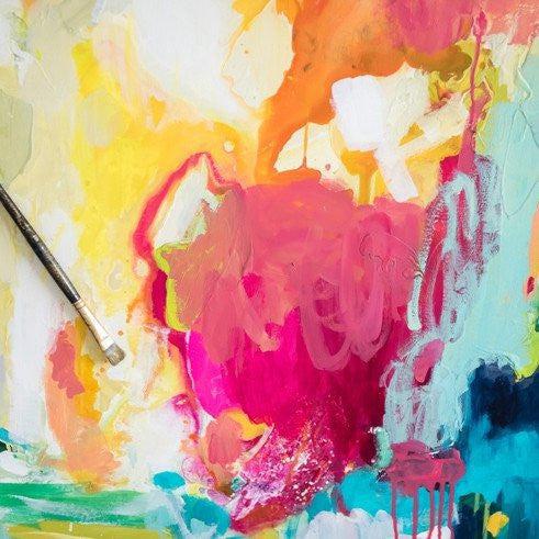 Personalized Creative Guidance: Original Art Painting Support